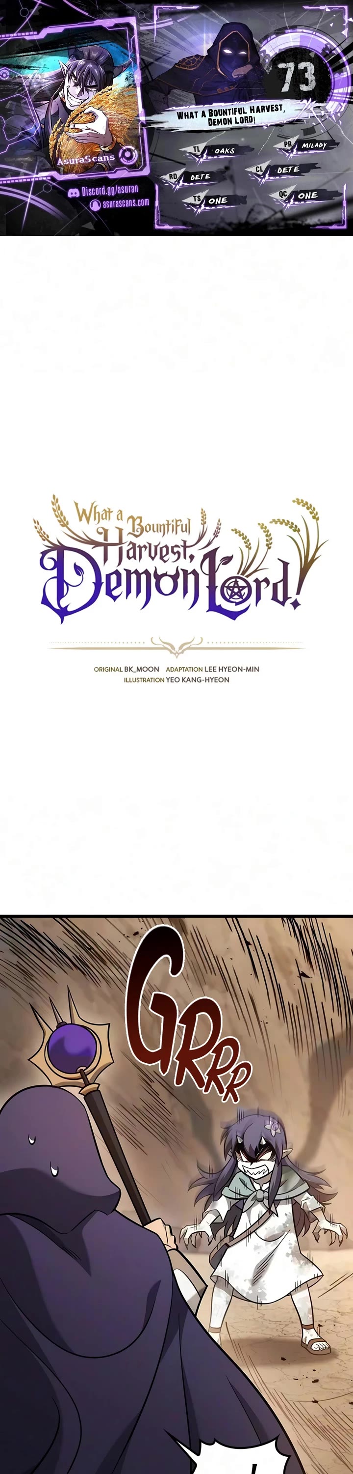 What a Bountiful Harvest, Demon Lord! Chapter 73 page 1 - Chapter 73