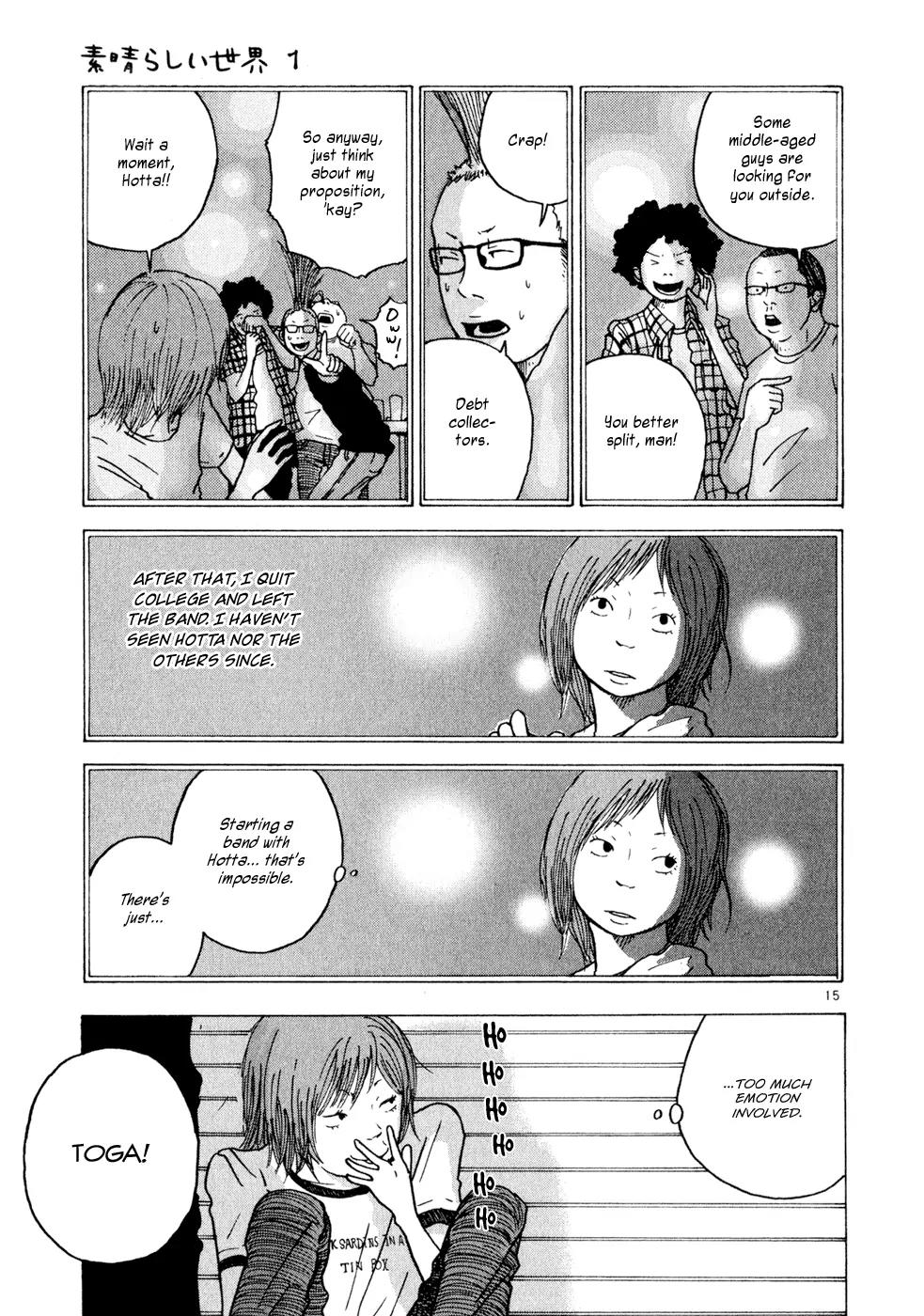 What a Wonderful World Chapter 1 page 19 - Chapter 1 : 1st Track -- Quick Like a Bunny