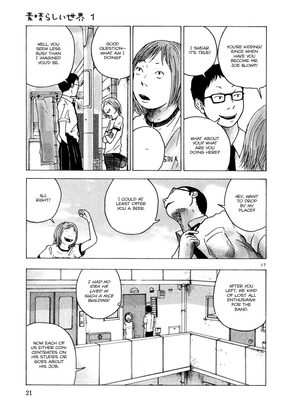 What a Wonderful World Chapter 1 page 21 - Chapter 1 : 1st Track -- Quick Like a Bunny