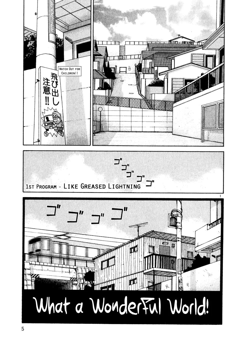 What a Wonderful World Chapter 1 page 5 - Chapter 1 : 1st Track -- Quick Like a Bunny