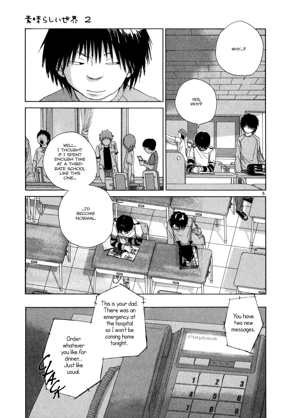What a Wonderful World Chapter 10 page 11 - Chapter 10 : 10th Track -- Bird Week