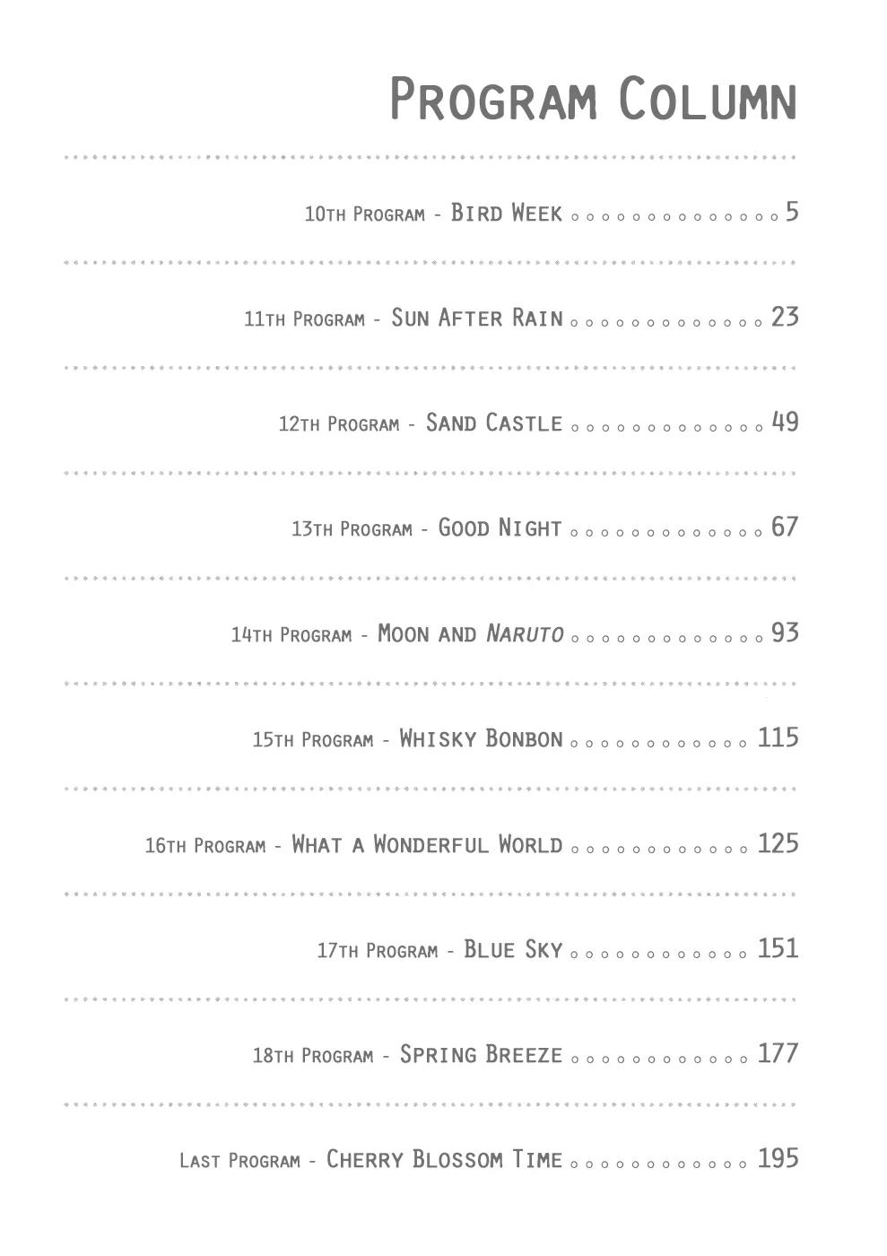 What a Wonderful World Chapter 10 page 6 - Chapter 10 : 10th Track -- Bird Week