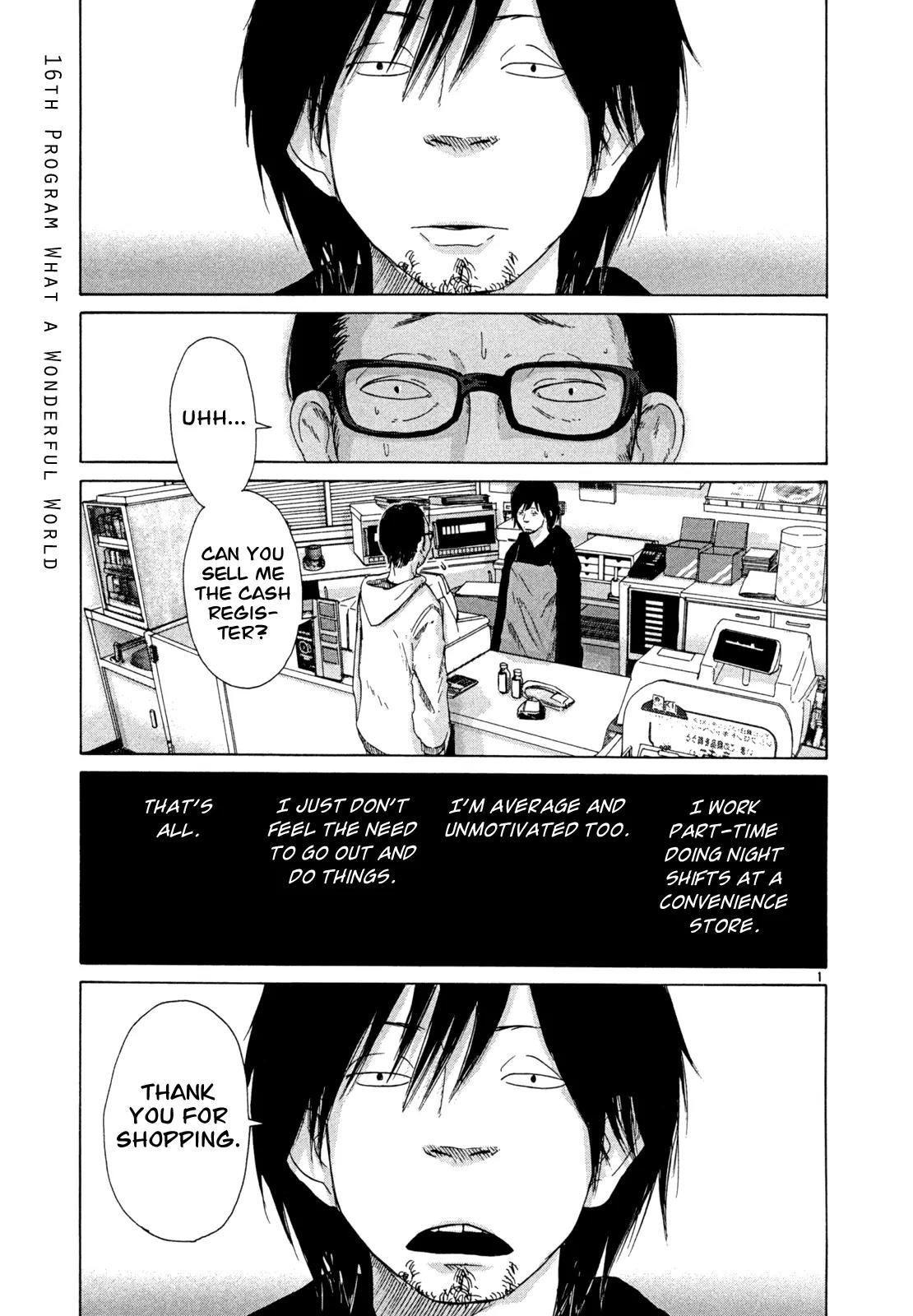 What a Wonderful World Chapter 16 page 1 - Chapter 16 : 16th Track -- What a Wonderful World