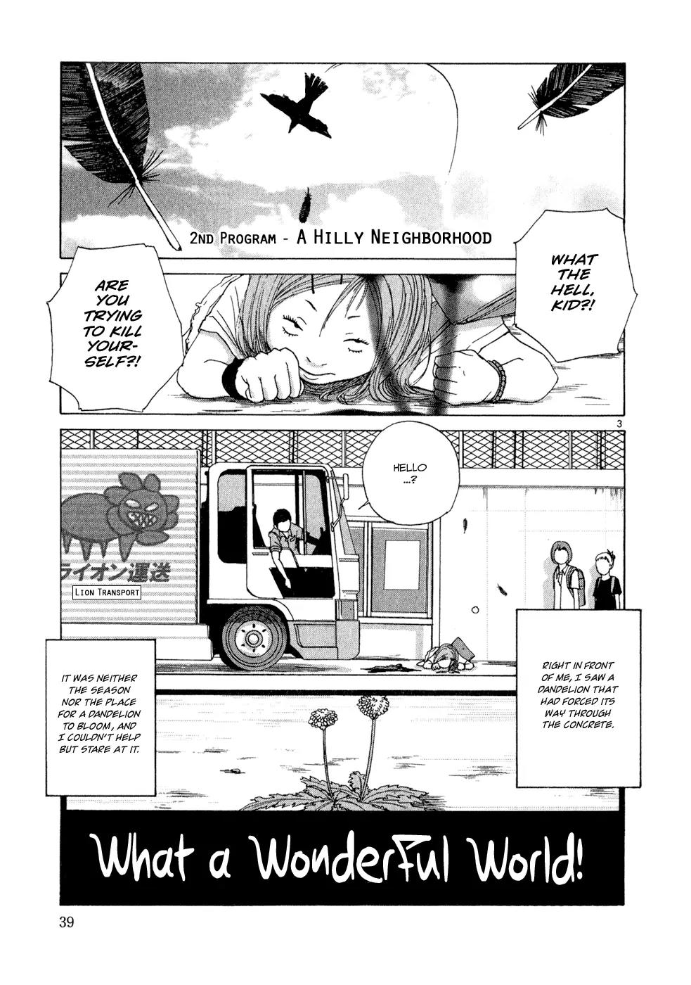 What a Wonderful World Chapter 2 page 3 - Chapter 2 : 2nd Track -- A Town of Many Hills