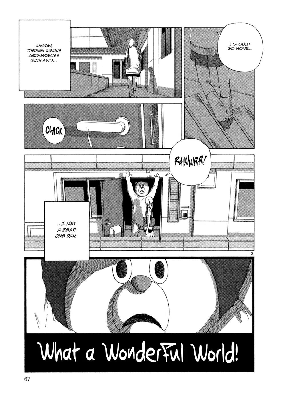 What a Wonderful World Chapter 3 page 3 - Chapter 3 : 3rd Track -- The Bear from the Forest
