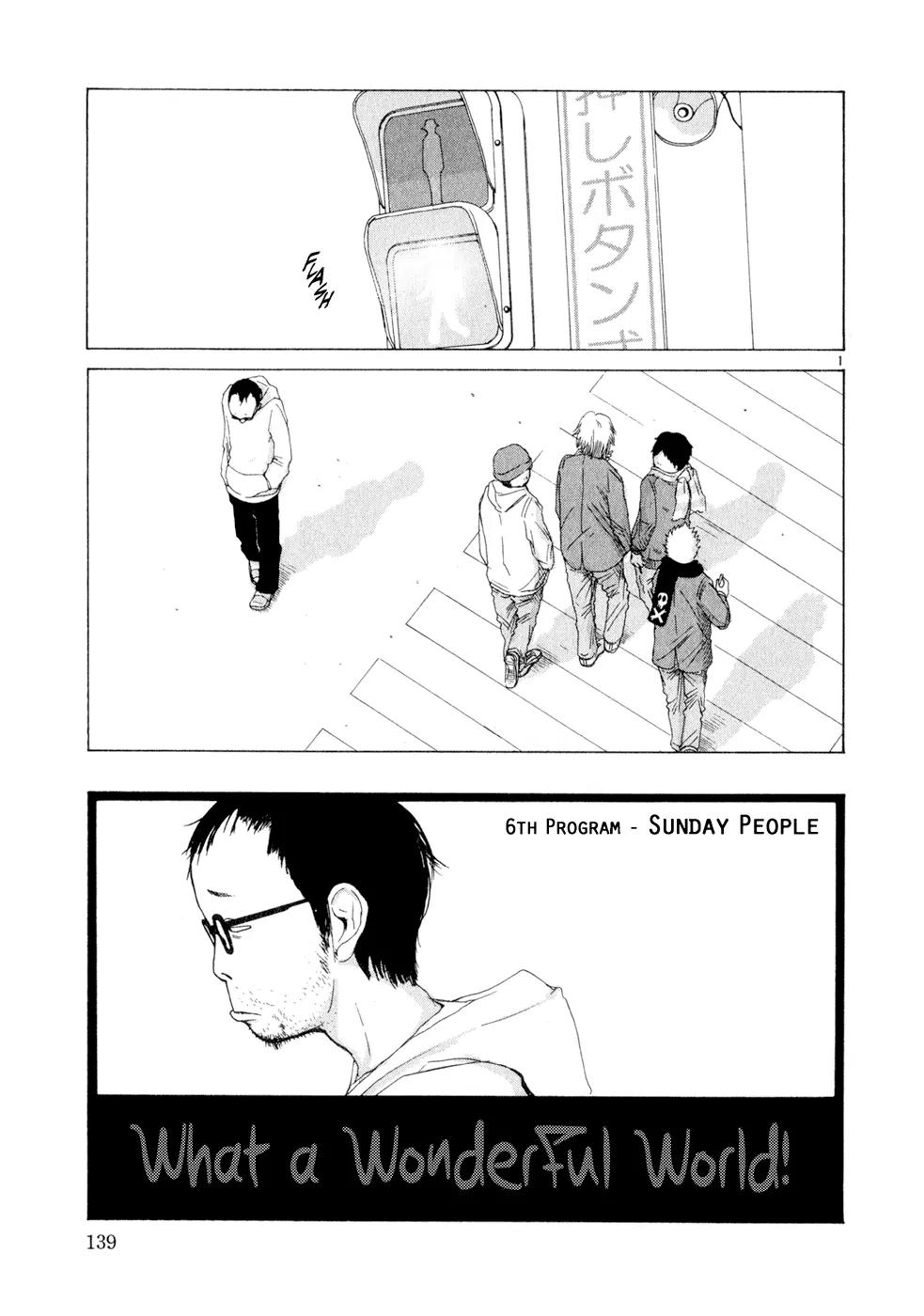 What a Wonderful World Chapter 6 page 1 - Chapter 6 : 6th Track -- Sunday People