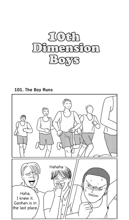 What Do the Teenage Boys Do Chapter 101 page 1 - Chapter 101: Ep. 101 - The Boy Runs