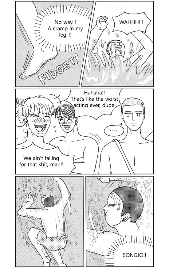 What Do the Teenage Boys Do Chapter 116 page 2 - Chapter 116: Ep. 116 - Swimming in the Ocean