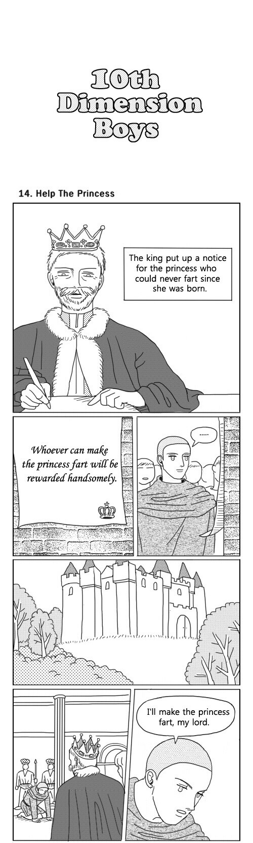 What Do the Teenage Boys Do Chapter 14 page 1 - Chapter 14: Ep. 14 - Help the Princess