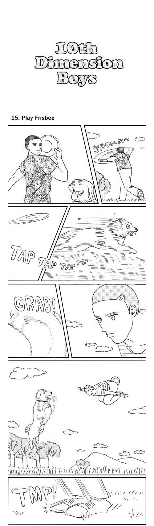 What Do the Teenage Boys Do Chapter 15 page 1 - Chapter 15: Ep. 15 - Play Frisbee