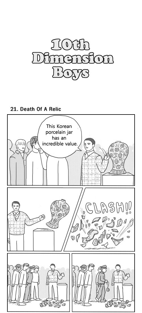 What Do the Teenage Boys Do Chapter 21 page 1 - Chapter 21: Ep. 21 - Death of a Relic