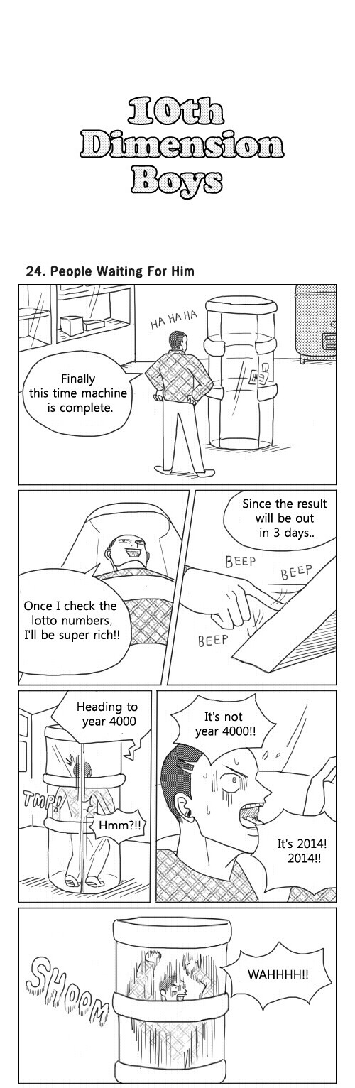What Do the Teenage Boys Do Chapter 24 page 1 - Chapter 24: Ep. 24 - People Waiting for Him