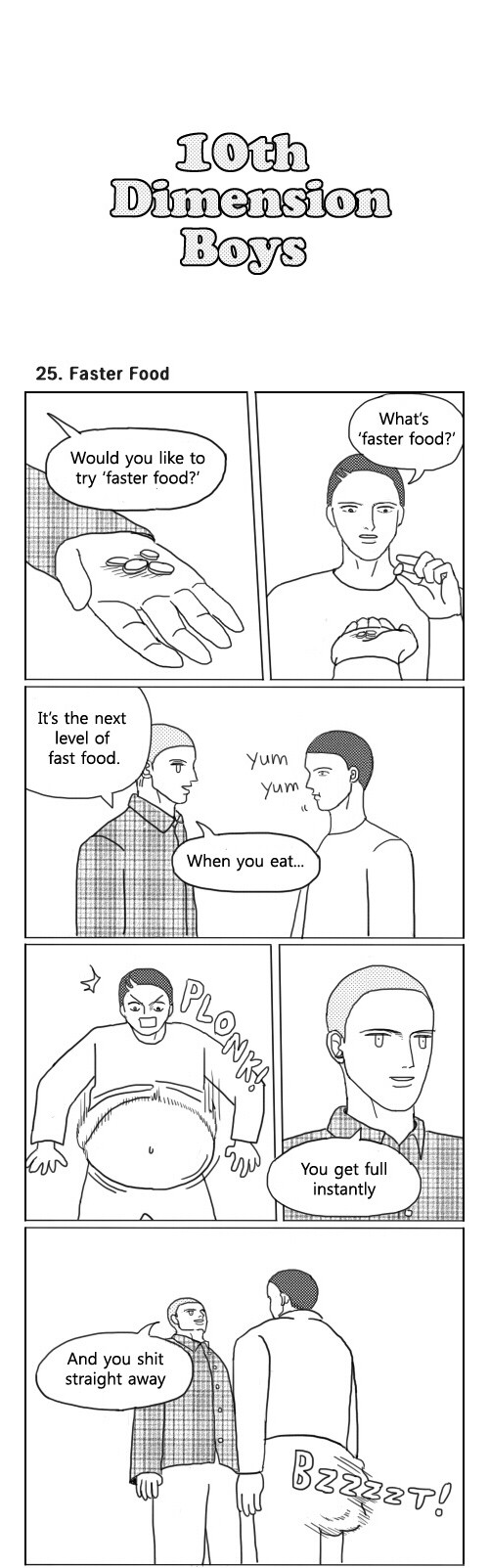 What Do the Teenage Boys Do Chapter 25 page 1 - Chapter 25: Ep. 25 - Faster Food