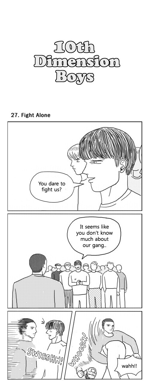 What Do the Teenage Boys Do Chapter 27 page 1 - Chapter 27: Ep. 27 - Fight Alone