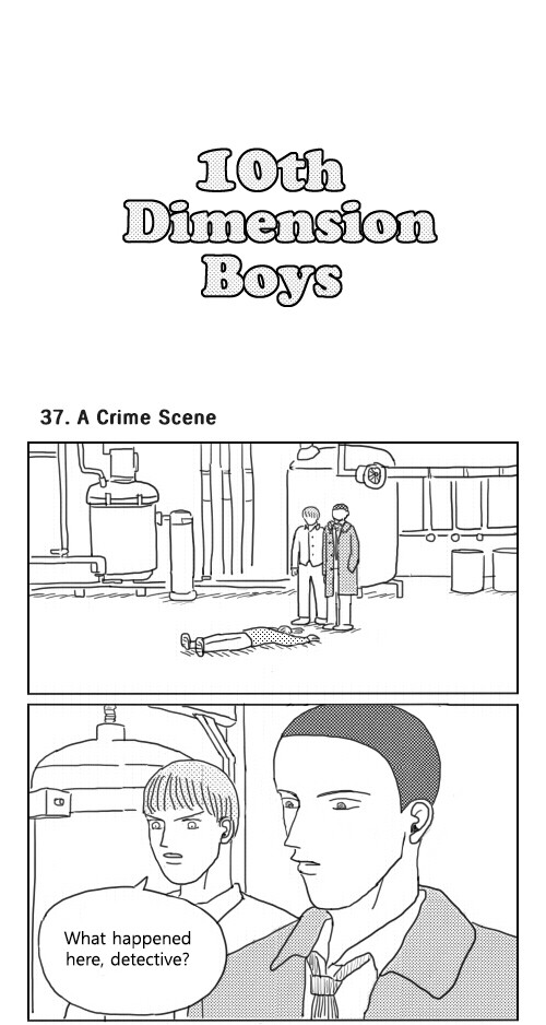What Do the Teenage Boys Do Chapter 37 page 1 - Chapter 37: Ep. 37 - A Crime Scene