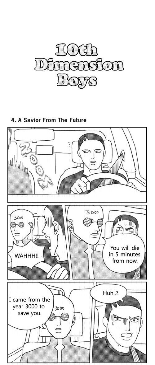 What Do the Teenage Boys Do Chapter 4 page 1 - Chapter 4: Ep. 4 - A Savior From the Future