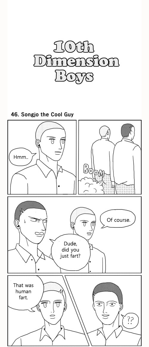 What Do the Teenage Boys Do Chapter 46 page 1 - Chapter 46: Ep. 46 - Songjo the Cool Guy