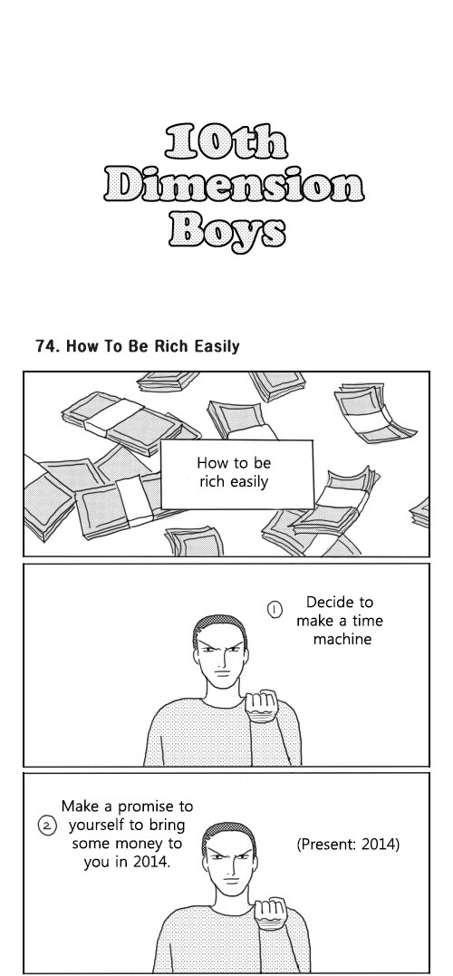 What Do the Teenage Boys Do Chapter 74 page 1 - Chapter 74: Ep. 74 - How to Be Rich Easily