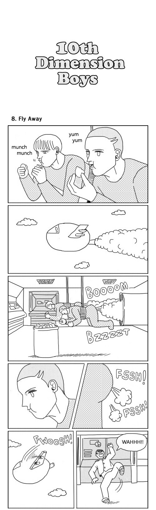 What Do the Teenage Boys Do Chapter 8 page 1 - Chapter 8: Ep. 8 - Fly Away