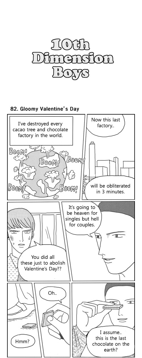 What Do the Teenage Boys Do Chapter 82 page 1 - Chapter 82: Ep. 82 - Gloomy Valentine's Day