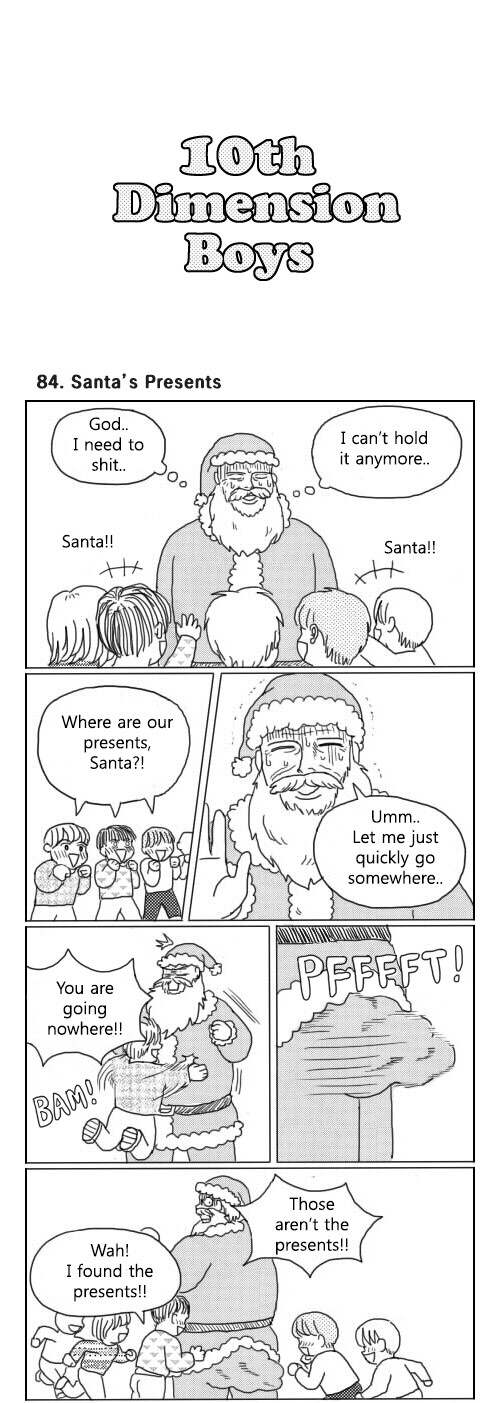 What Do the Teenage Boys Do Chapter 84 page 1 - Chapter 84: Ep. 84 - Santa's Presents