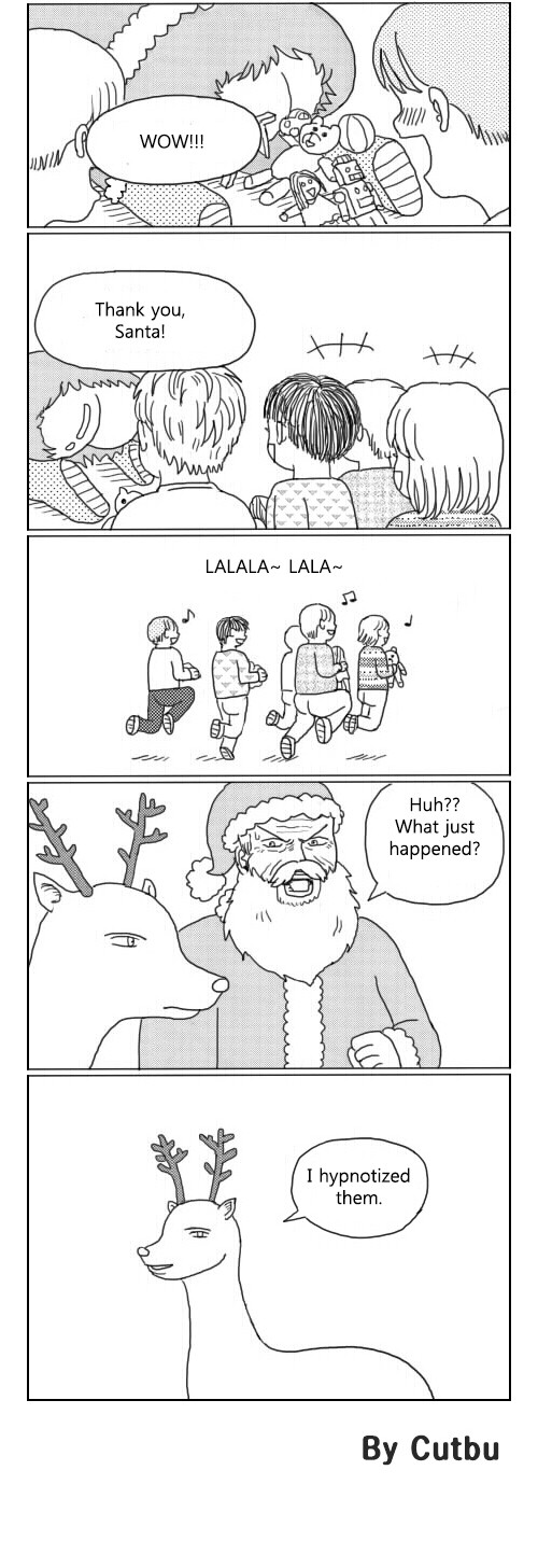 What Do the Teenage Boys Do Chapter 84 page 3 - Chapter 84: Ep. 84 - Santa's Presents