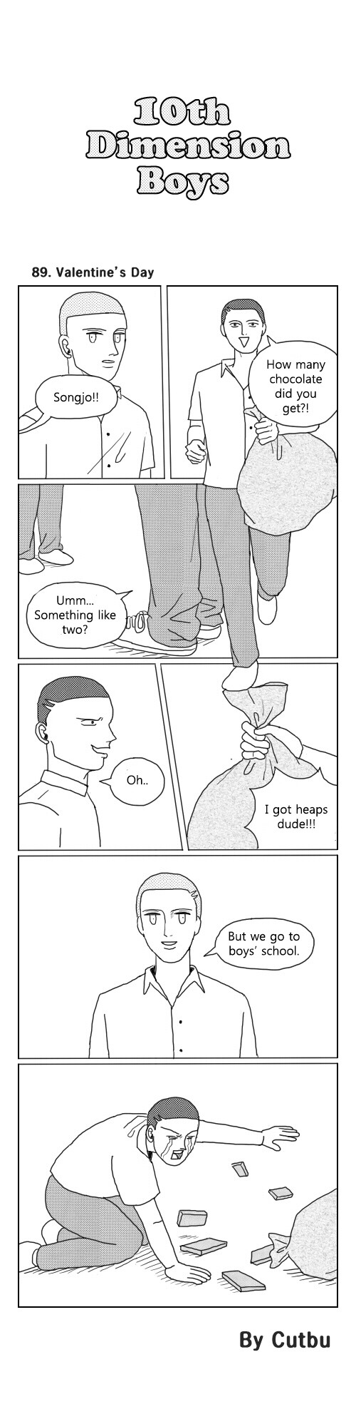 What Do the Teenage Boys Do Chapter 89 page 1 - Chapter 89: Ep. 89 - Valentain's Day