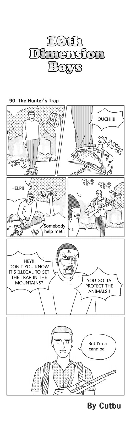 What Do the Teenage Boys Do Chapter 90 page 1 - Chapter 90: Ep. 90 - The Hunter's Trip