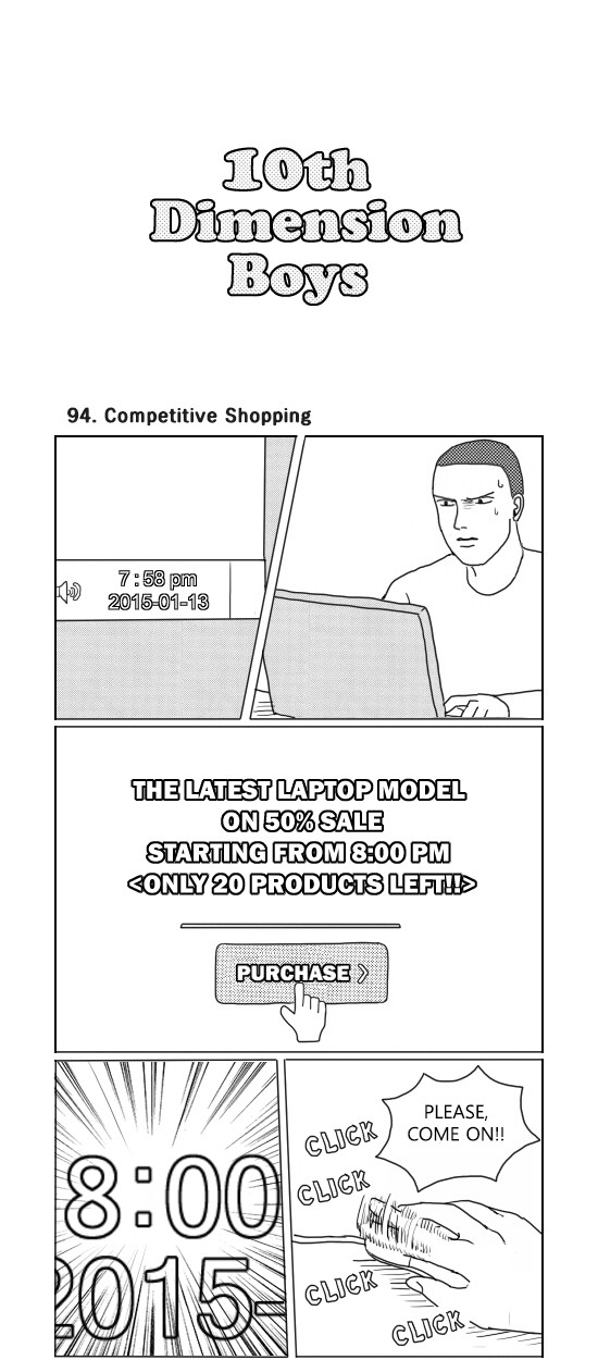 What Do the Teenage Boys Do Chapter 94 page 1 - Chapter 94: Ep. 94 - Competitive Shopping