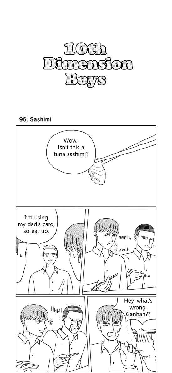 What Do the Teenage Boys Do Chapter 96 page 1 - Chapter 96: Ep. 96 - Sashimi
