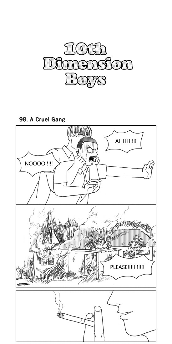 What Do the Teenage Boys Do Chapter 98 page 1 - Chapter 98: Ep. 98 - A Cruel Gang