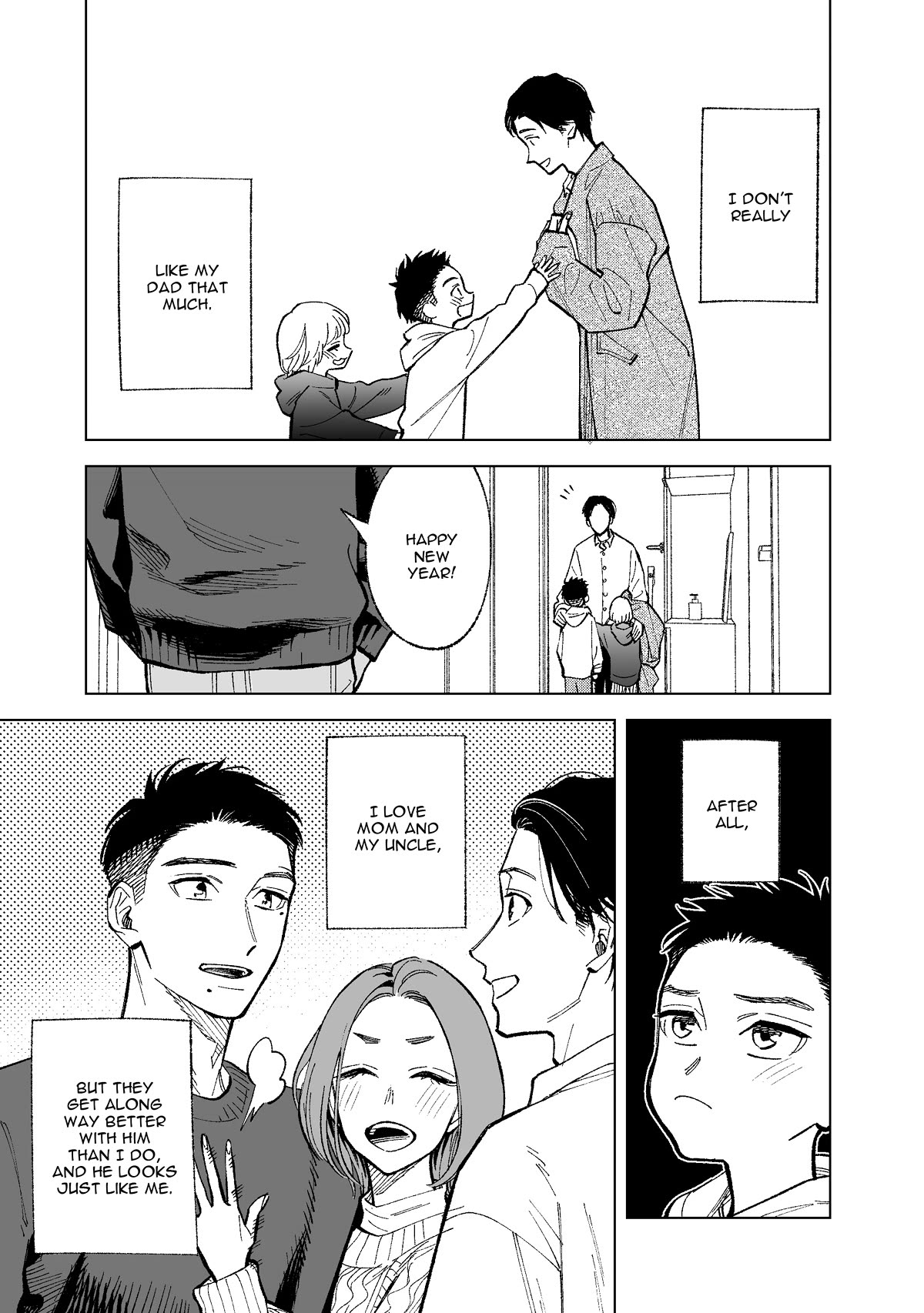 What Do You Call This Trash Chapter 30.5 page 1 - Chapter 30.5: The Nagano Family on January 2