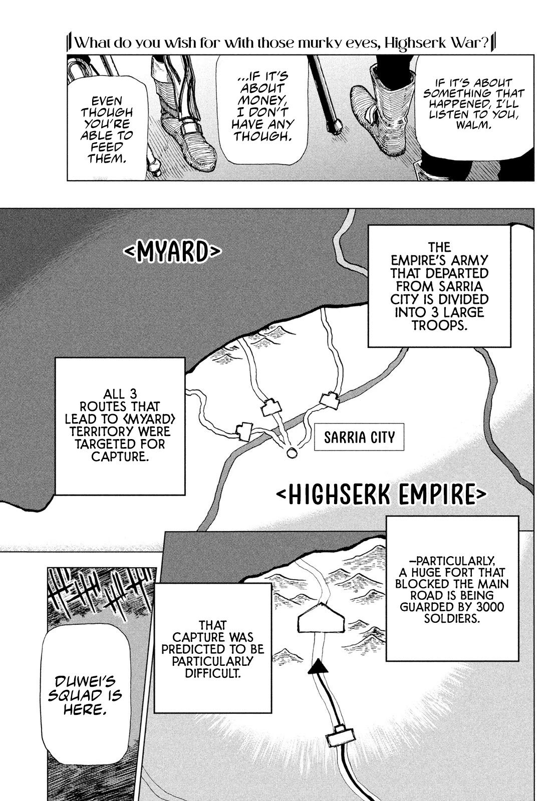 What Do You Wish For With Those Murky Eyes: Record of Highserk War Chapter 1 page 42 - Chapter 1