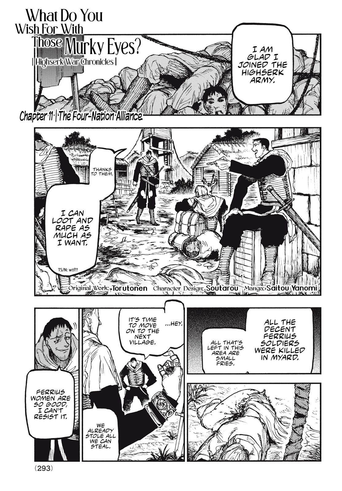 What Do You Wish For With Those Murky Eyes: Record of Highserk War Chapter 11 page 2 - Chapter 11