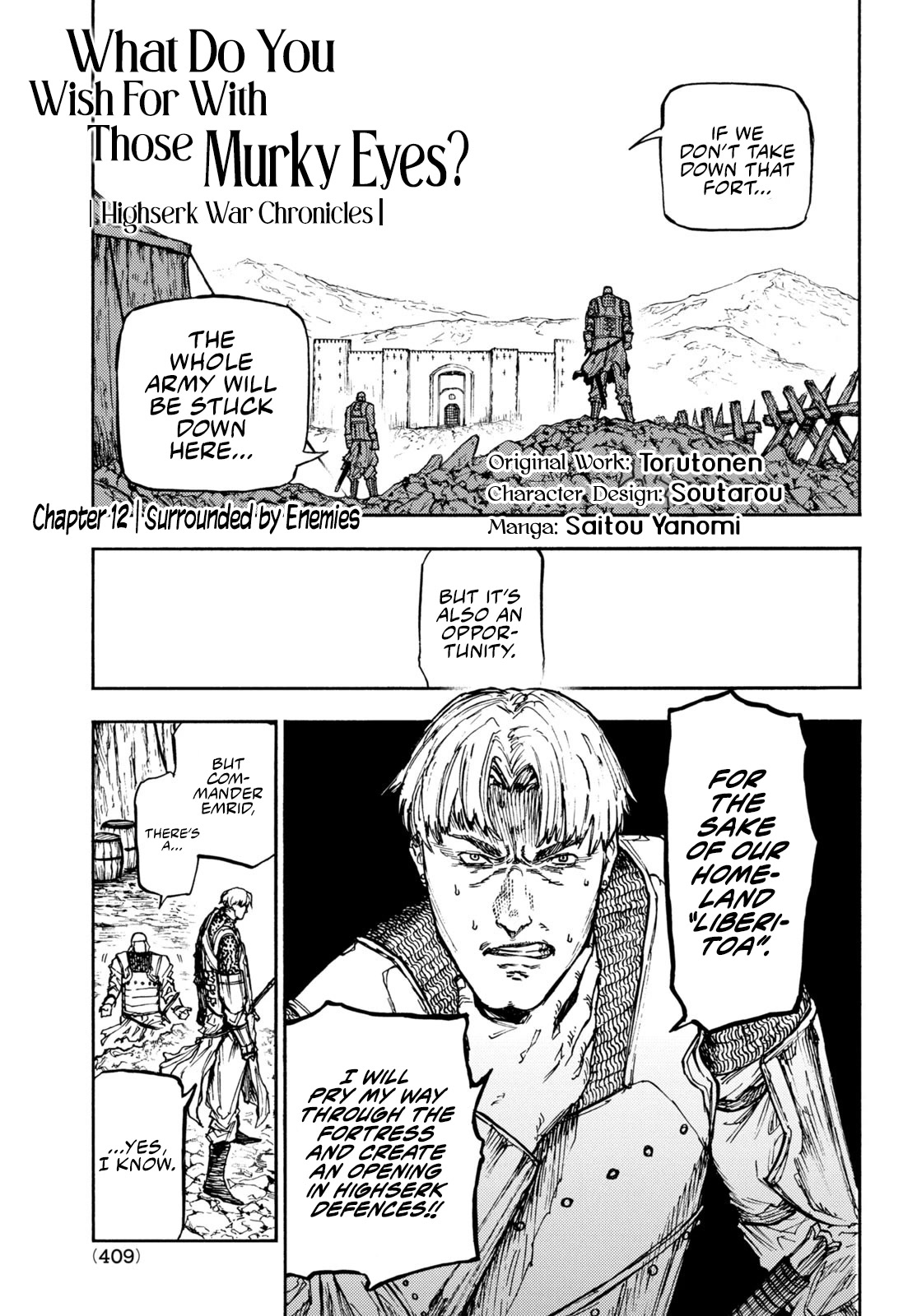 What Do You Wish For With Those Murky Eyes: Record of Highserk War Chapter 12 page 2 - Chapter 12