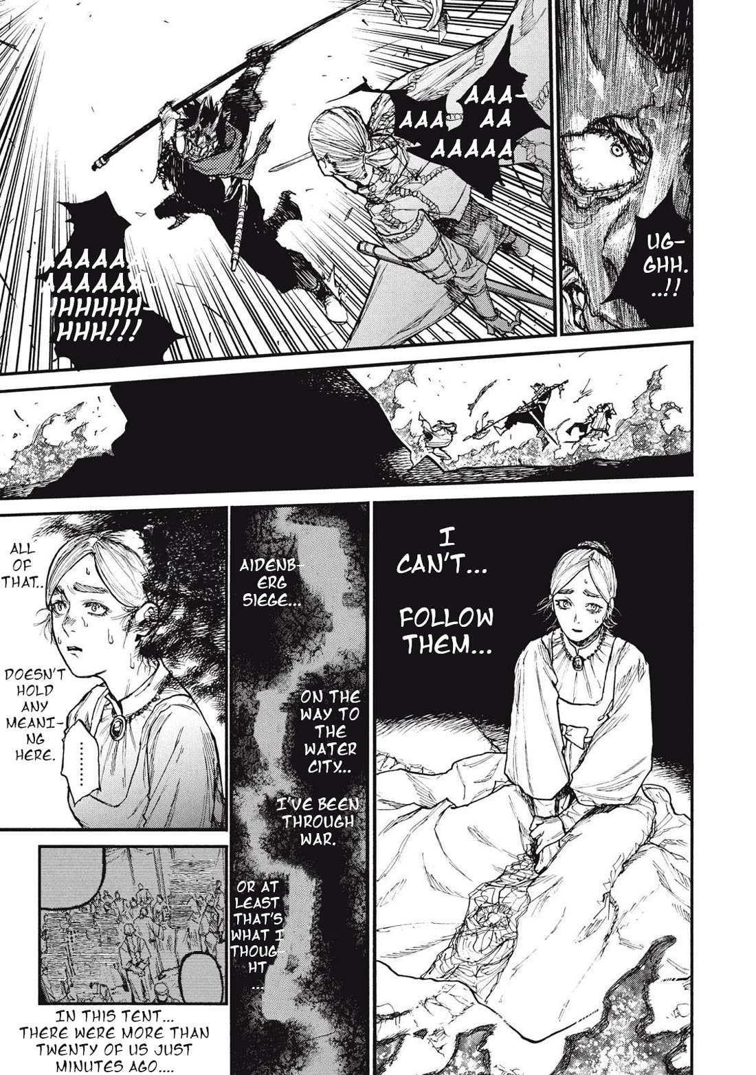 What Do You Wish For With Those Murky Eyes: Record of Highserk War Chapter 18 page 20 - Chapter 18: For the dead