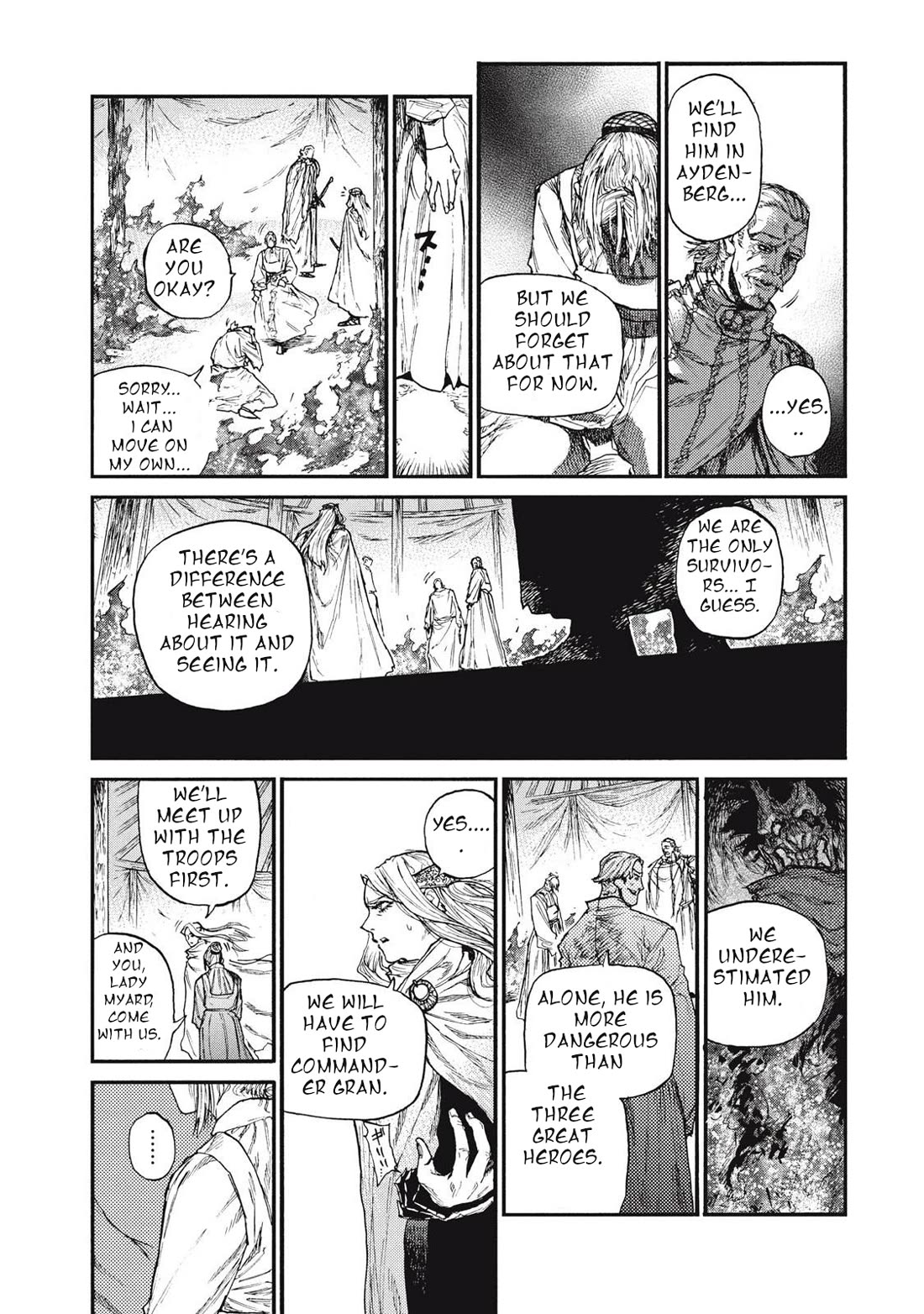 What Do You Wish For With Those Murky Eyes: Record of Highserk War Chapter 18 page 27 - Chapter 18: For the dead