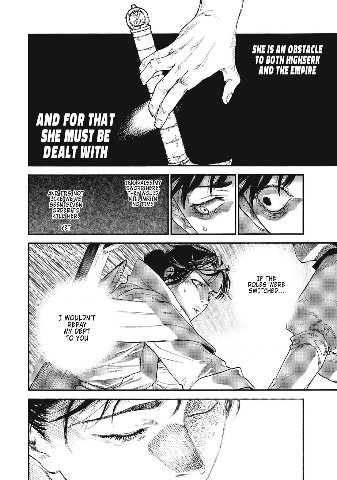 What Do You Wish For With Those Murky Eyes: Record of Highserk War Chapter 19 page 11 - Chapter 19: undercover breakout