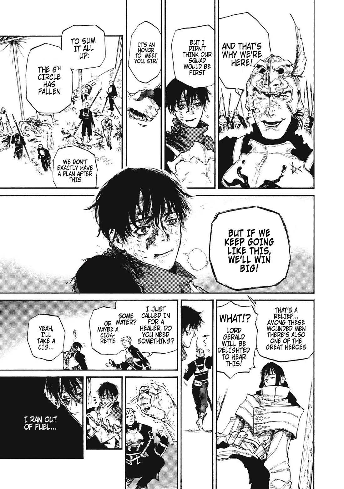 What Do You Wish For With Those Murky Eyes: Record of Highserk War Chapter 20 page 37 - Chapter 20: fighting 'till the end