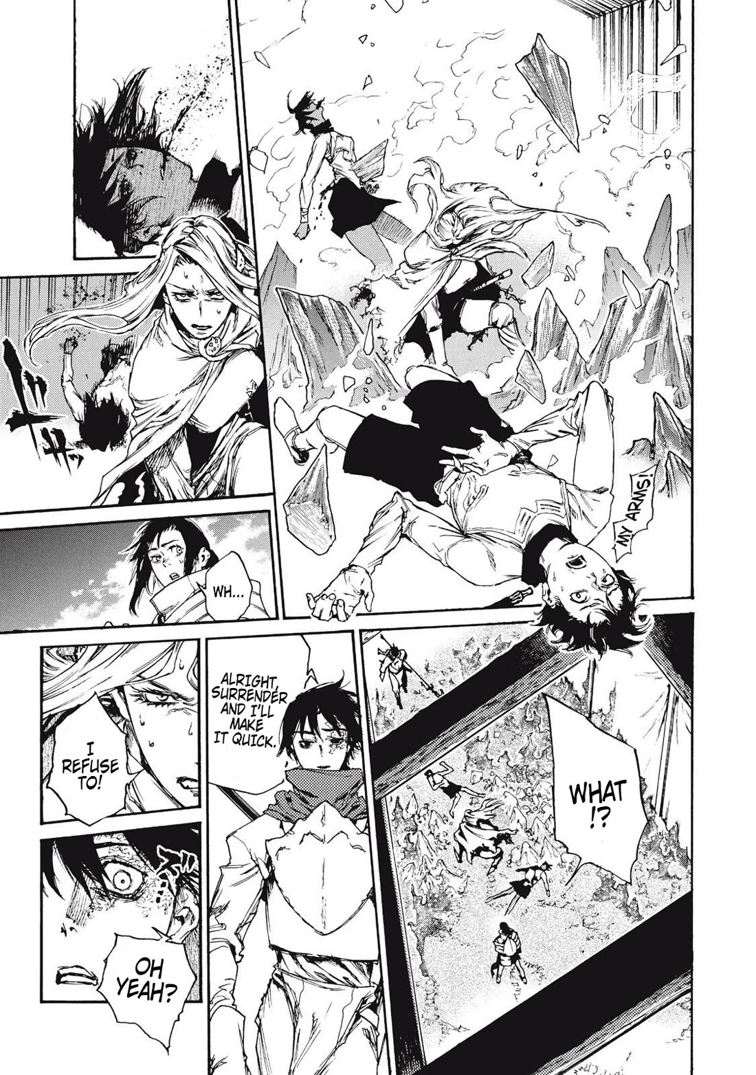 What Do You Wish For With Those Murky Eyes: Record of Highserk War Chapter 20 page 8 - Chapter 20: fighting 'till the end