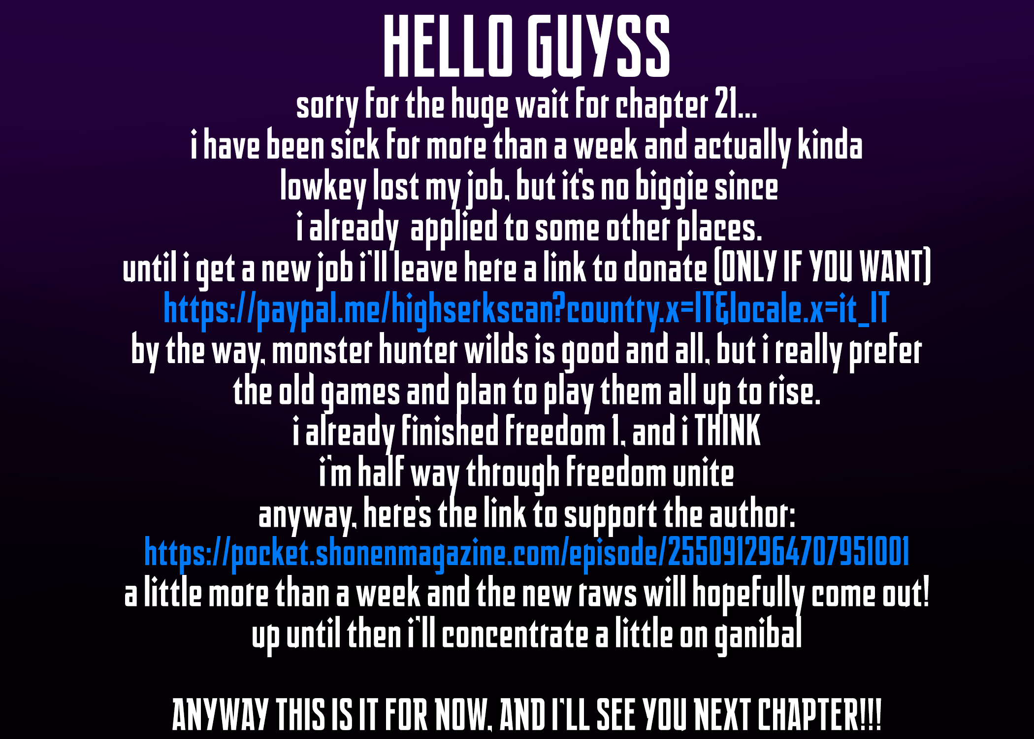 What Do You Wish For With Those Murky Eyes: Record of Highserk War Chapter 21 page 1 - Chapter 21: A broken barrier