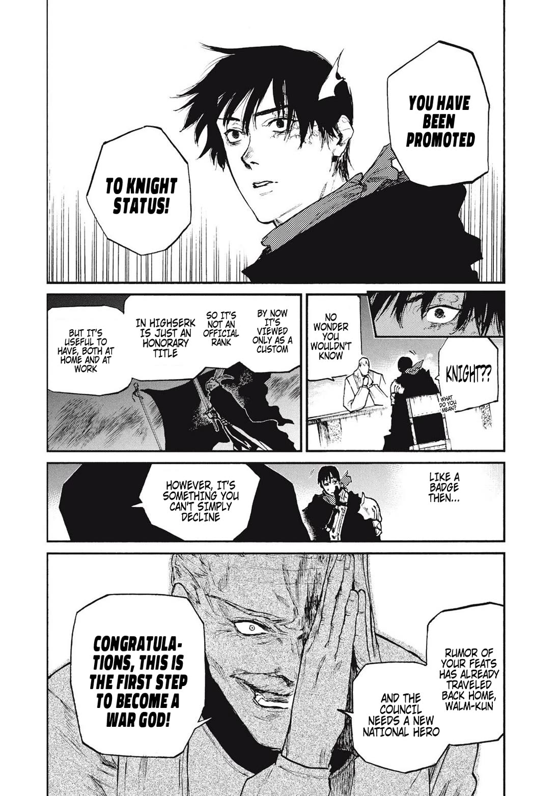 What Do You Wish For With Those Murky Eyes: Record of Highserk War Chapter 21 page 11 - Chapter 21: A broken barrier