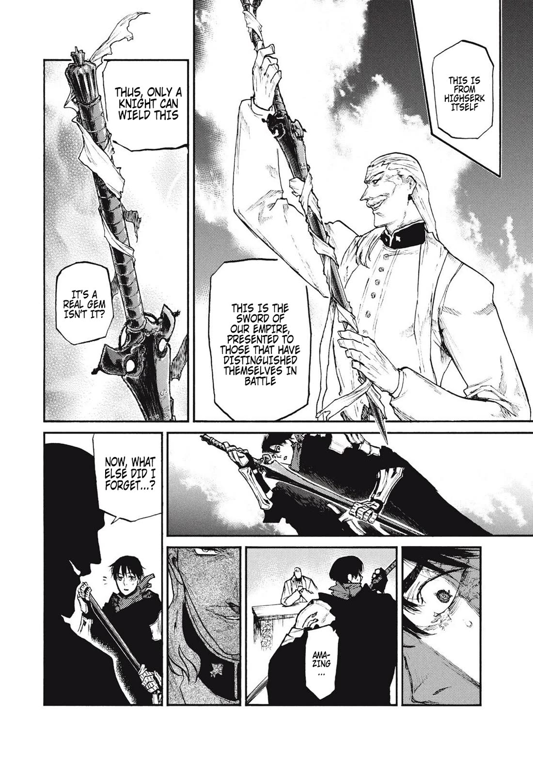 What Do You Wish For With Those Murky Eyes: Record of Highserk War Chapter 21 page 13 - Chapter 21: A broken barrier