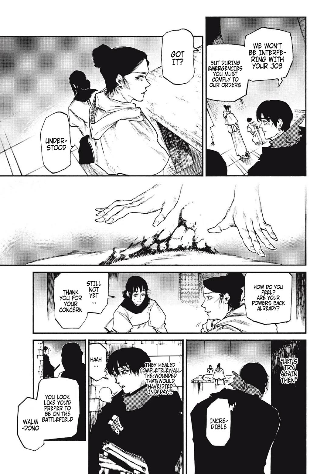 What Do You Wish For With Those Murky Eyes: Record of Highserk War Chapter 21 page 16 - Chapter 21: A broken barrier