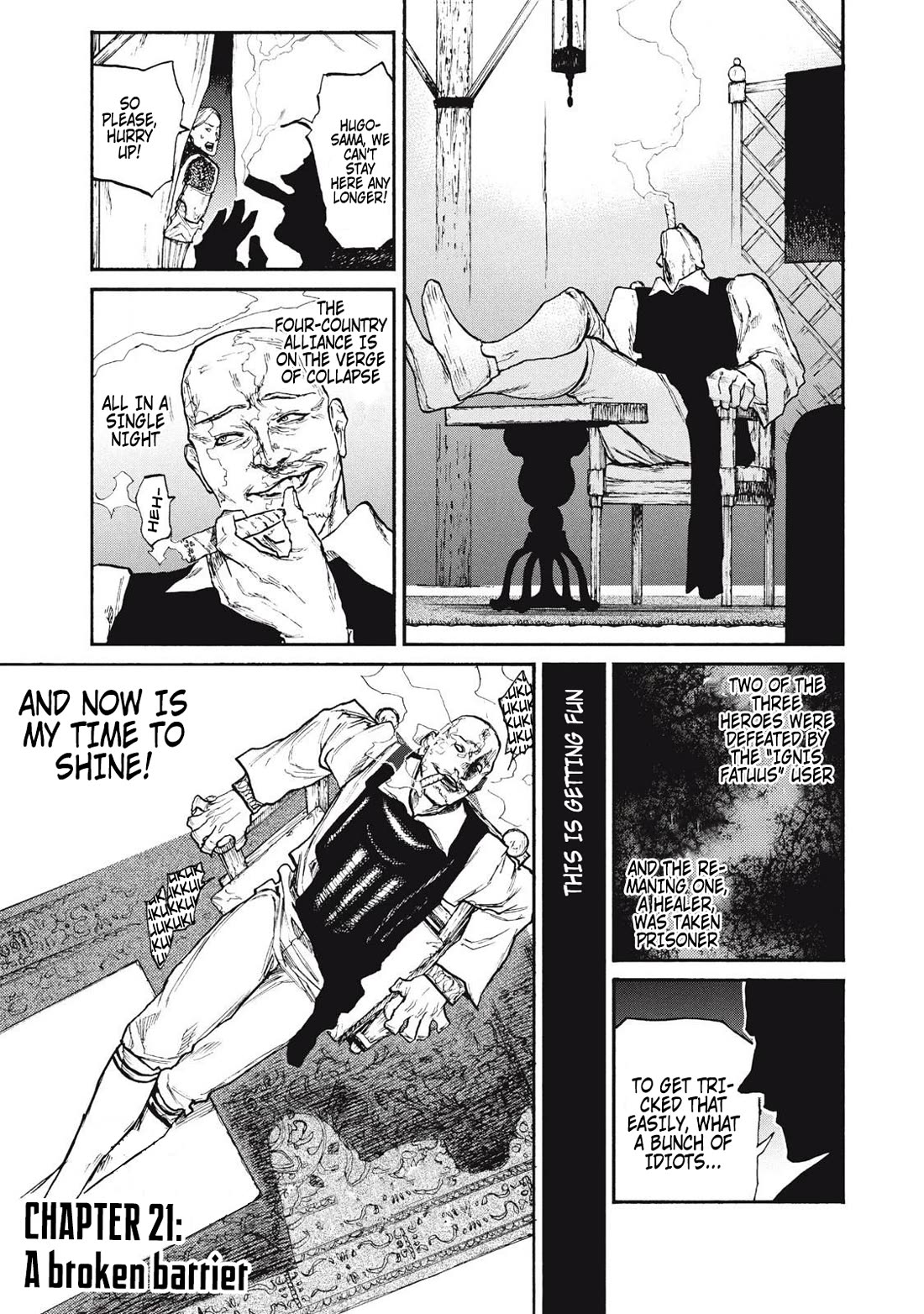 What Do You Wish For With Those Murky Eyes: Record of Highserk War Chapter 21 page 2 - Chapter 21: A broken barrier