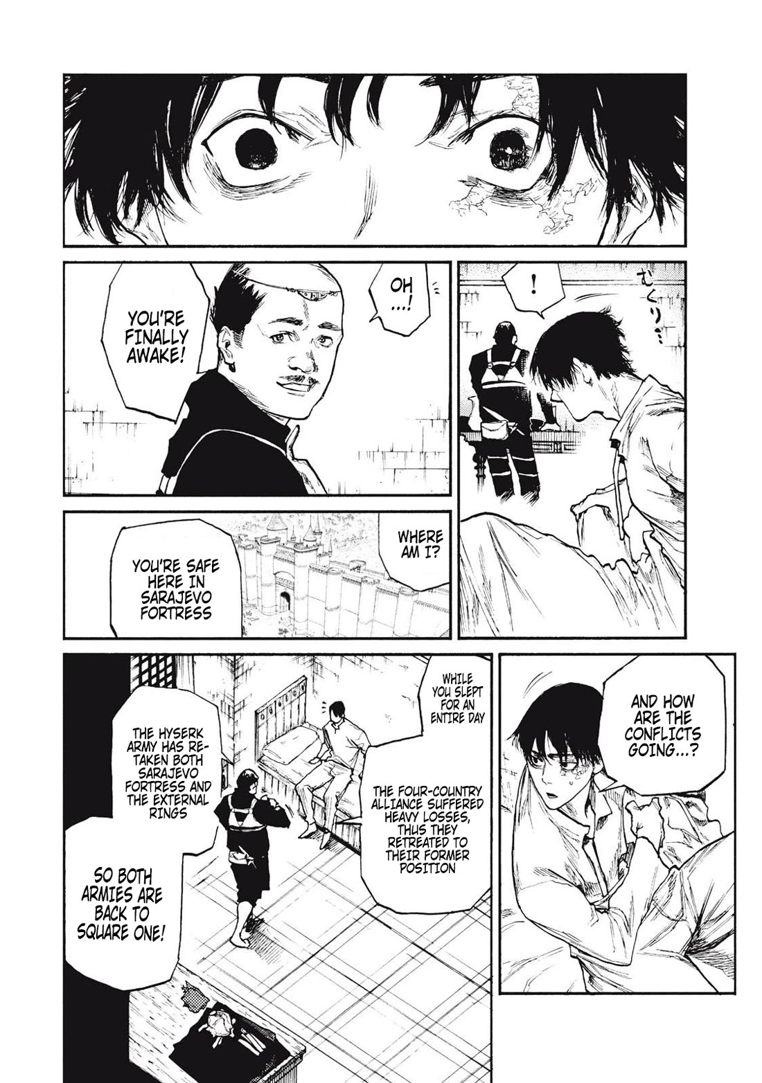 What Do You Wish For With Those Murky Eyes: Record of Highserk War Chapter 21 page 3 - Chapter 21: A broken barrier