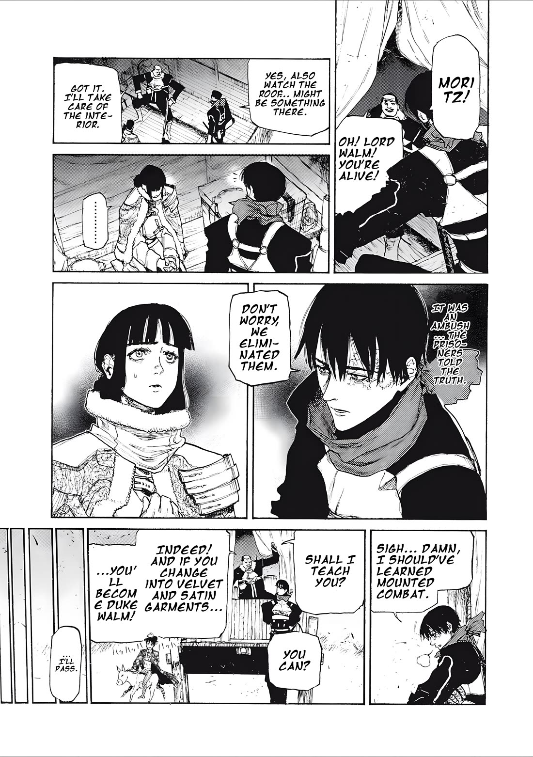 What Do You Wish For With Those Murky Eyes: Record of Highserk War Chapter 23 page 10 - Chapter 23: A dangerous path