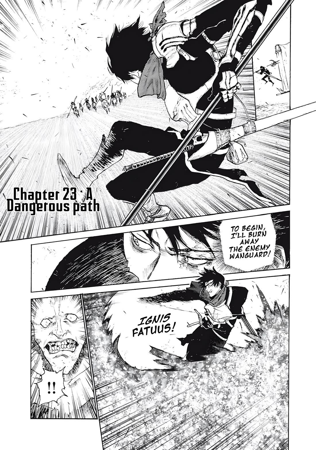 What Do You Wish For With Those Murky Eyes: Record of Highserk War Chapter 23 page 2 - Chapter 23: A dangerous path