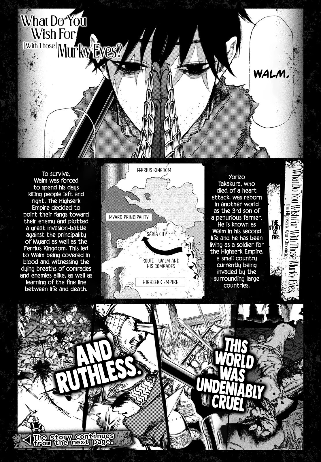 What Do You Wish For With Those Murky Eyes: Record of Highserk War Chapter 3 page 2 - Chapter 3