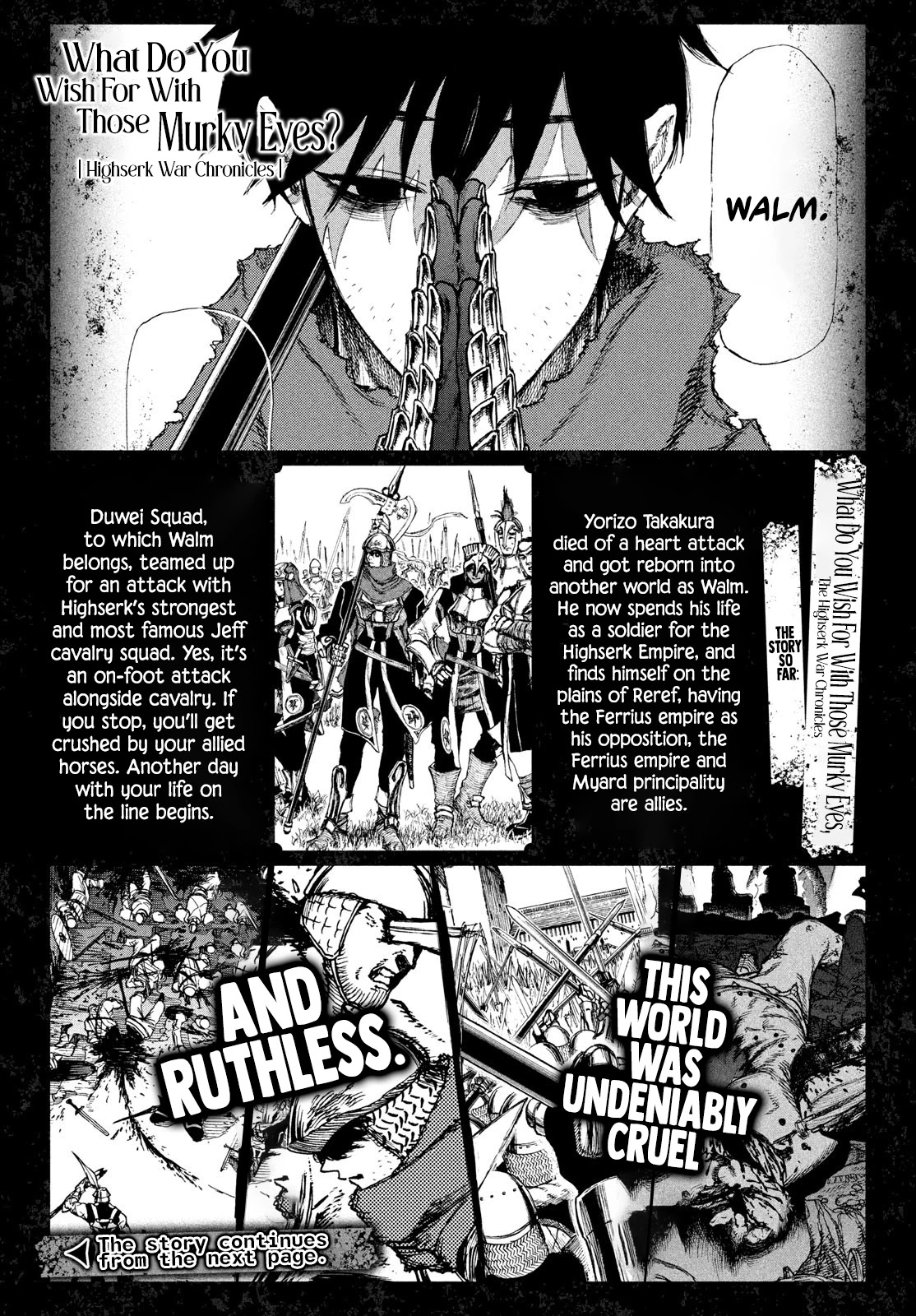 What Do You Wish For With Those Murky Eyes: Record of Highserk War Chapter 4 page 2 - Chapter 4
